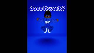 does it work? #roblox #contentcreator #smallcontentcreator 