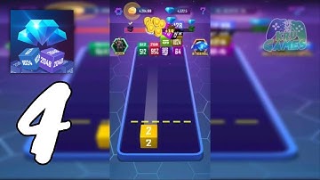 2048 Cube Winner—Aim To Win Diamond Gameplay #4 All Levels (Android, IOS)