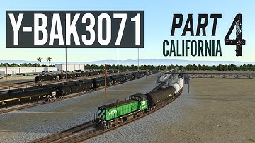 California Y-BAK3071 Local Job part 4 - Bakersfield Sub - Run 8 Train Simulator