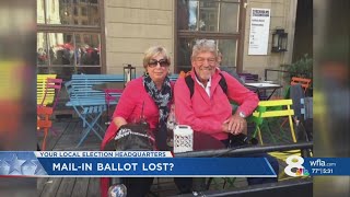 Tampa Bay snowbird's mail ballot disappears days before November election