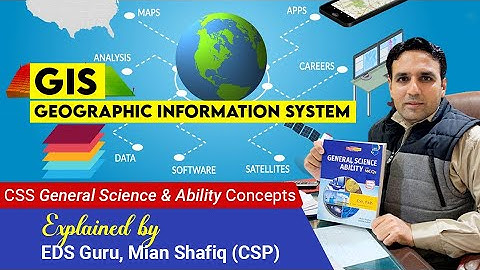 GIS - Geographic Information System | General Science & Ability for CSS | Mian Shafiq CSP