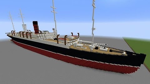 Minecraft! RMS Carpathia