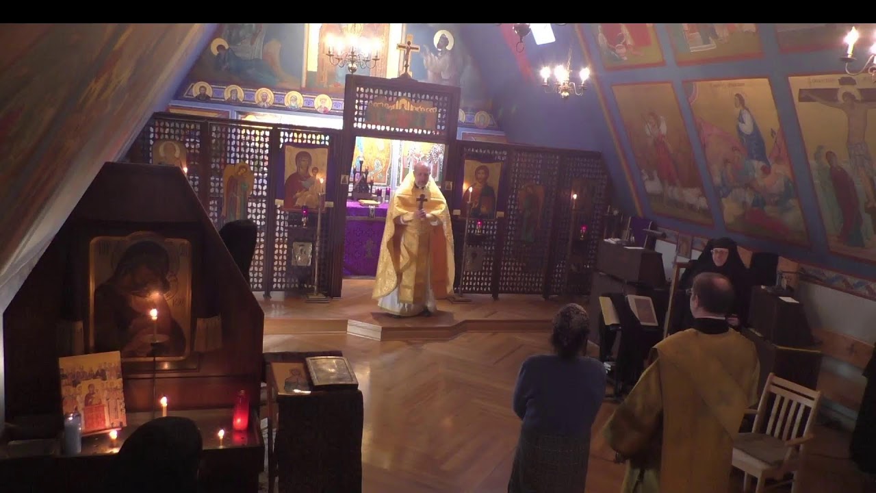 Ellwood City Chapel - 1st Sunday of Great Lent - Sunday of Orthodoxy - Fr. Nelko