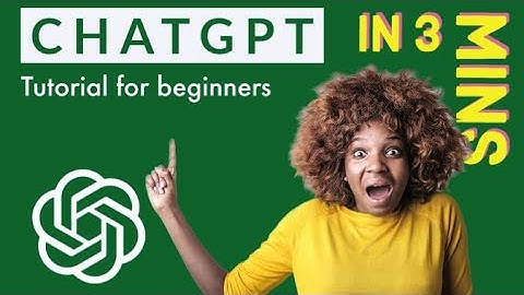 ChatGPt Tutorial - How to use ChatGPT OpenAI for beginners