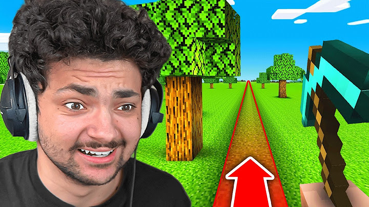 Minecraft MAIS je peux marcher qu'en Ligne droite !