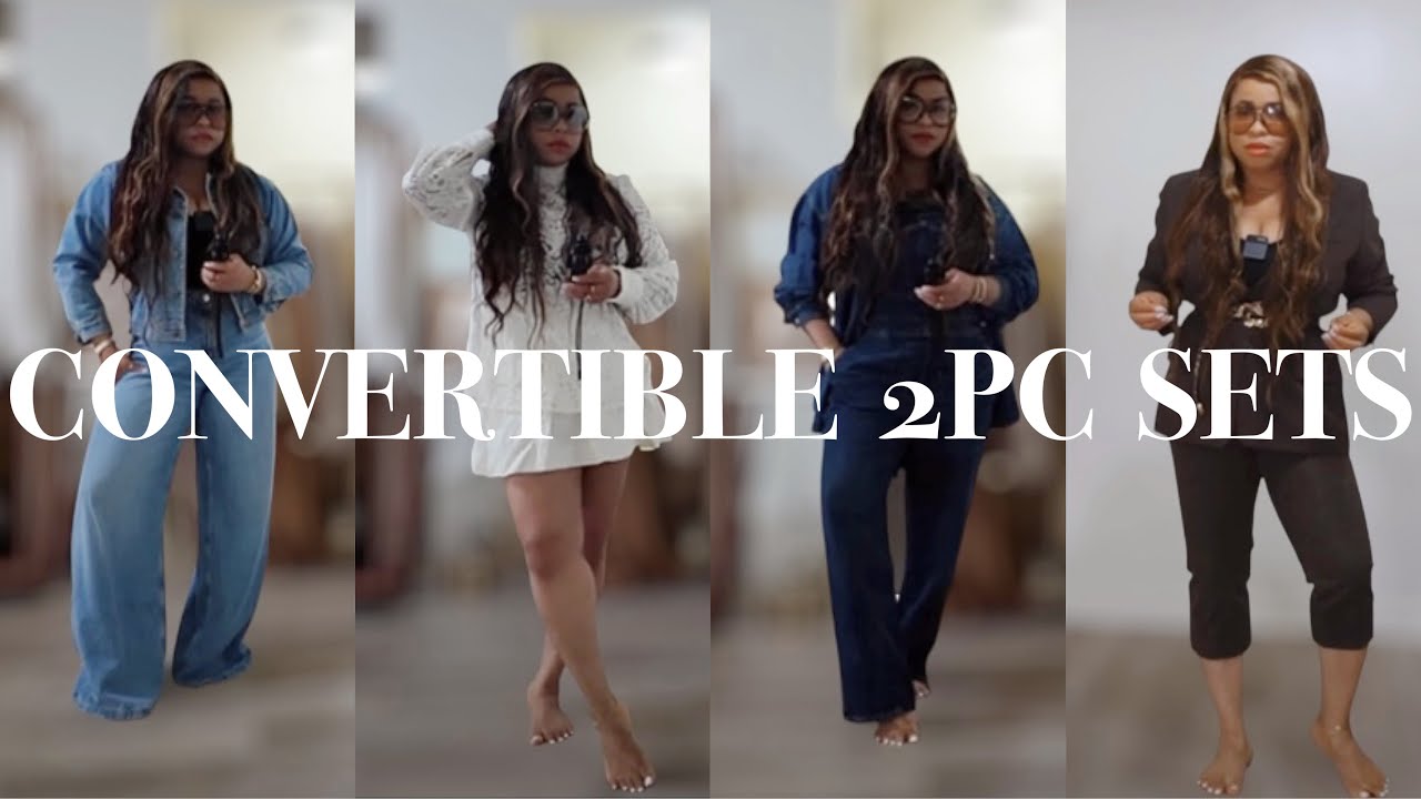 CONVERTIBLE 2PC SETS | OUTFITS YOU HAVE - YouTube