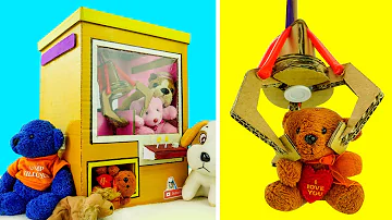 ダンボール工作 クレーンゲームの作り方 How To Make A Crane Game Mp3
