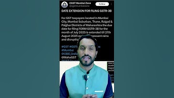 GSTR-3B Filling Date Extended till 27 August 2025| GSTR-3B Filling