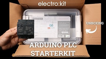 ARDUINO PLC STARTER KIT UNBOXING