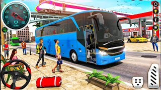 City Coach Bus Driver simulator 3D - US Coach Offroad Driving Bus Simulator Android Gameplay screenshot 3