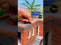 Oddly Satisfying Miniature House Build 🧱✨ #Shorts #YouTubeShorts