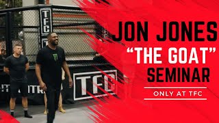 The GOAT Arrives: Jon Jones exclusive at TFC