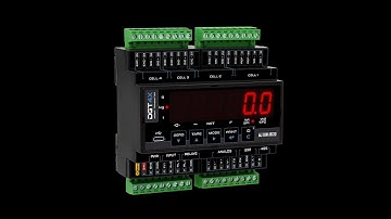 Màn hình cân DGT4X - Cài đặt kết nối số lượng loadcell. - Hiệu chuẩn cân.