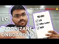 Cognizant Onboarding Queries Explained | LOI to Offer Letter to Internship Step-by-Step