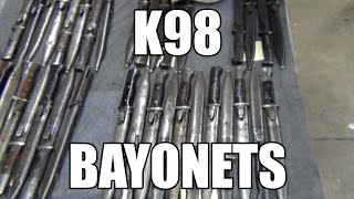 K98 Bayonets w/Scabbard - Made in Germany