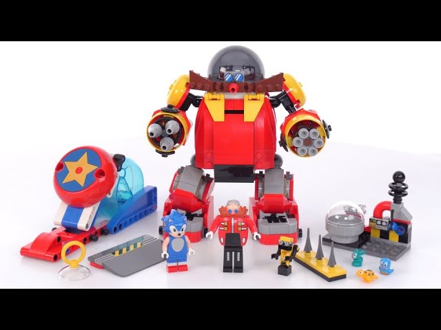 LEGO Sonic the Hedgehog Sonic vs. Dr. Eggman's Death Egg Robot Toy