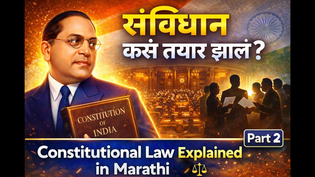 “संविधान कसं तयार झालं?” 😲PART 2#legalgyaanmarathi#IndianConstitution