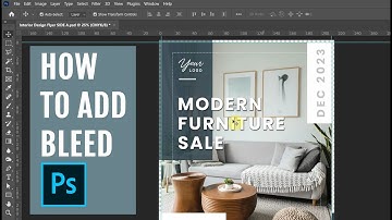 Photoshop Tutorial - Adding Bleed | Setting Up Bleed Area for Printing in Photoshop