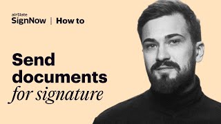 How to Send Documents for Signature in SignNow screenshot 4