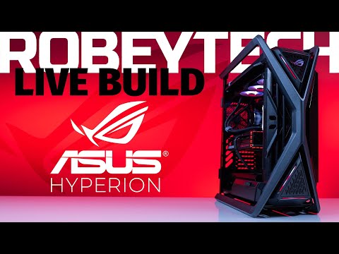 $4300 ASUS ROG Hyperion Live PC Build  - Giveaways + ASUS ROG Hyperion (13900k / Strix RTX 4080)