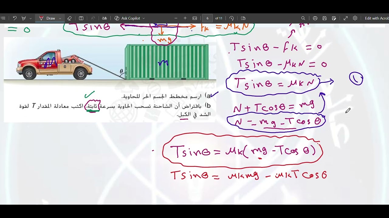 مر جعة هيكل الفيزياء  الصف الحادي عشر متقدم الكتابي الجزء 2