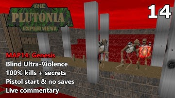 The Plutonia Experiment - MAP14: Genesis - Blind Ultra-Violence 100%