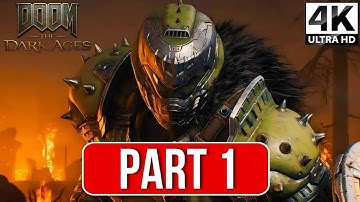 Doom The Dark Ages Gameplay Walkthrough Part 1 (4K 60FPS) No Commentary