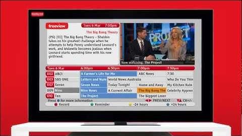 How to use The Next Generation Freeview EPG