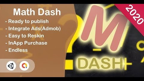 Math Dash (Unity Game+Admob+iOS+Android)