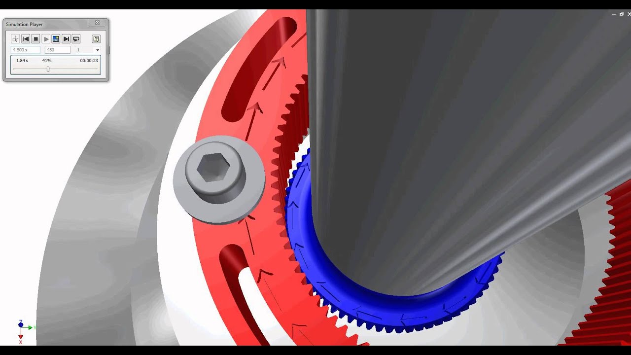 Gear shaping process autocad model YouTube