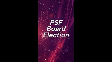 PSF Board Election 2025 | Nominee