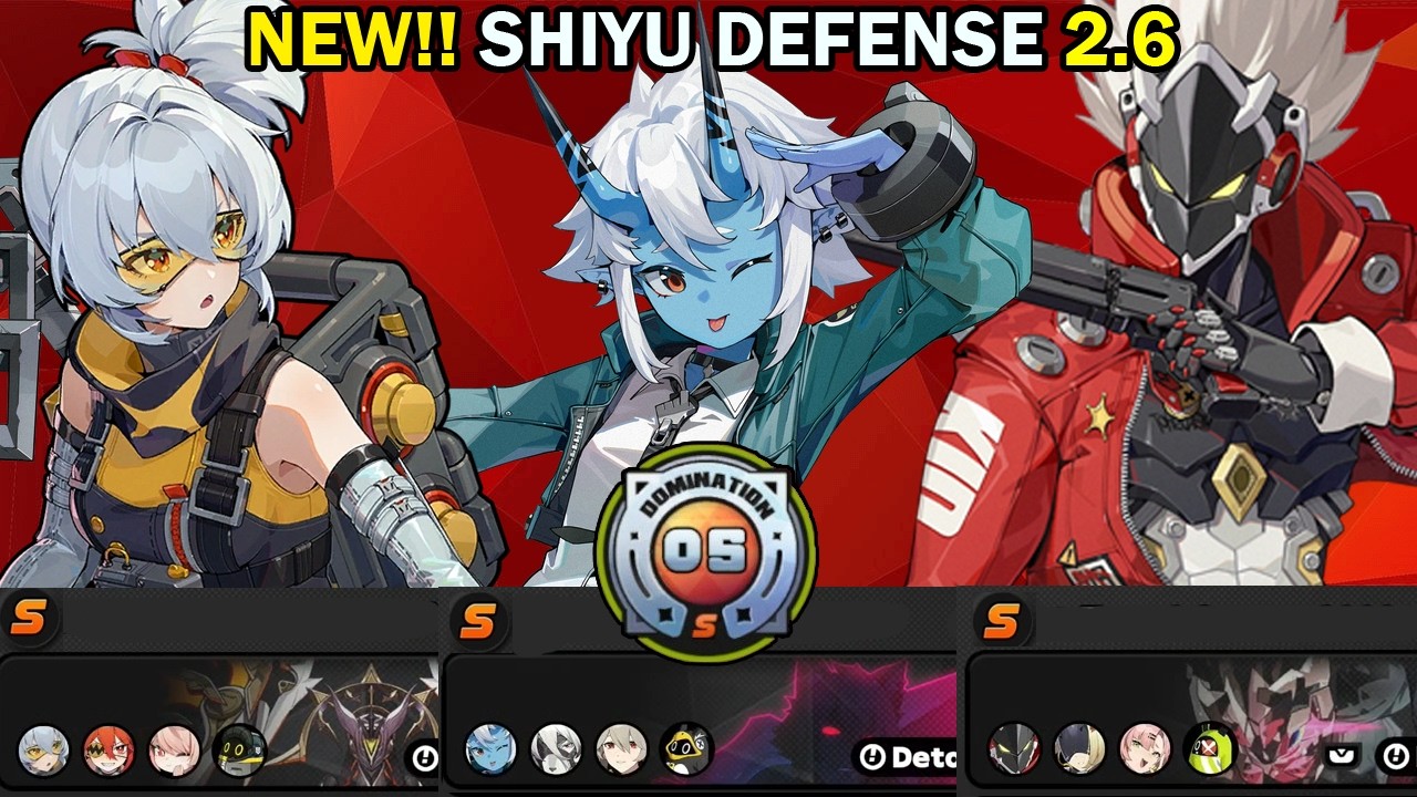 NEW Shiyu Defense | Soldier 11, Billy & Soukaku! | Node 5 S Clear | Zenless Zone Zero ZZZ 2.6【ゼンゼロ】