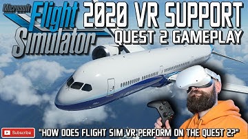 Microsoft Flight Simulator 2020 QUEST 2 Gameplay // Trying Flight Sim 2020 VR on Quest 2
