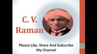 C V RAMAN | First Indian to win Nobel Prize in Physics | Raman Effect | Biography of C V Raman