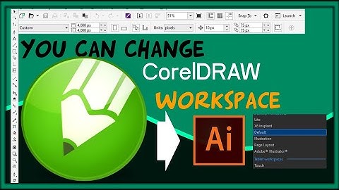 CorelDRAW User interface customization.  #CRELDraw #Customization #Tips_tricks