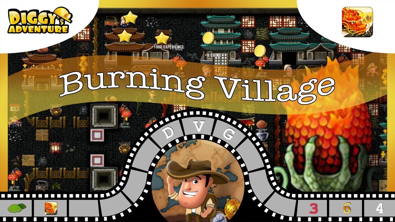[~Dragon of Fire~] #4 Burning Village - Diggy's Adventure
