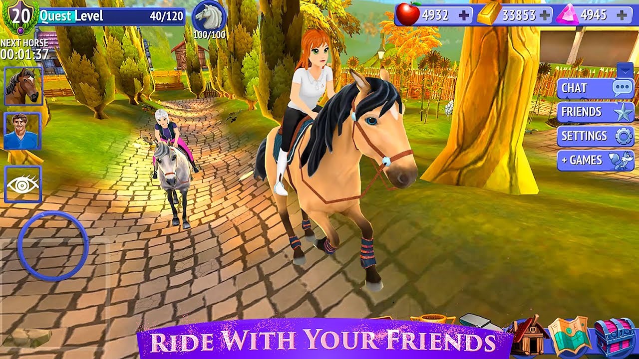Horse Riding Tales Ride With Friends Gameplay YouTube
