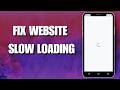 How To Fix Website Slow Loading Windows 11 (FAST) 2026