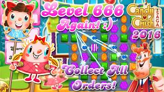 Level 666 Again! - 2016 OG Candy Crush Saga