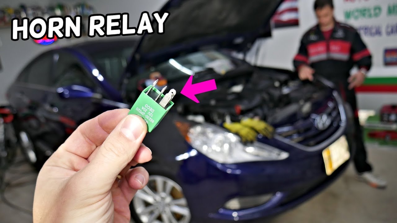HYUNDAI SONATA HORN RELAY LOCATION REPLACEMENT, HORN NOT WORKING YouTube