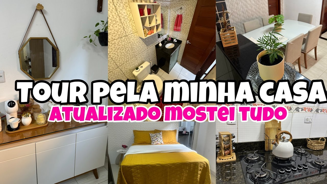 Tour pela minha casa 🏡 tour atualizado 2024 casa|tour pela minha casa ...