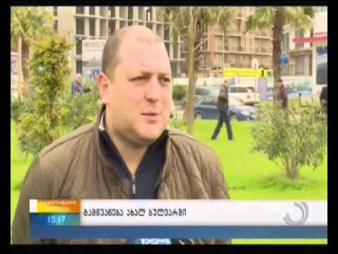 გამწვანება ახალ ბულვარში 2016წ.