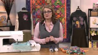 Absolute Beginner Machine Embroidery - Episode 9 Preview - Water-Soluble Stabilizers