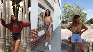 DENIM SHORTS OUTFIT | JALIA YUSSOPH