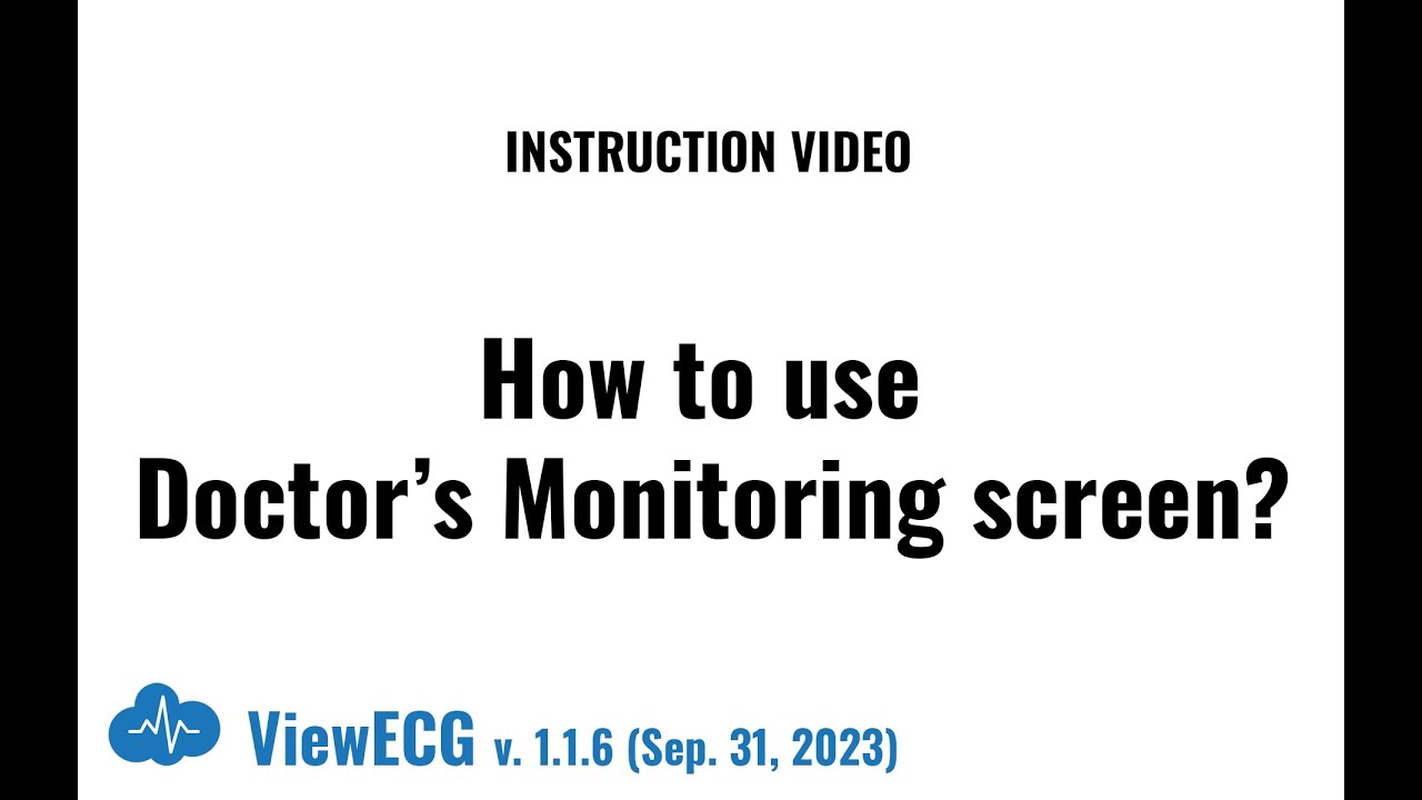 Doctor Monitoring Screen YouTube