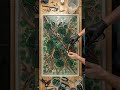 Making a Luxury Enchanted Forest Green Rose Table