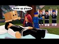 👉 Boy won't show face in school | Episode 9 | Story Roblox