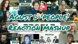 Agust D 'People' || Reaction Mashup