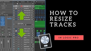 How To Resize Tracks In Logic
