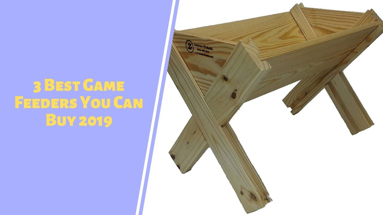 3 Best Game Feeders You Can Buy 2019 Game Feeders Reviews Youtube